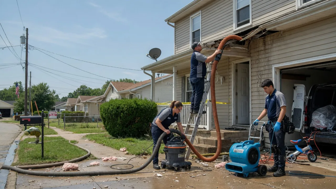 Water Damage Restoration in Delong, IN near me